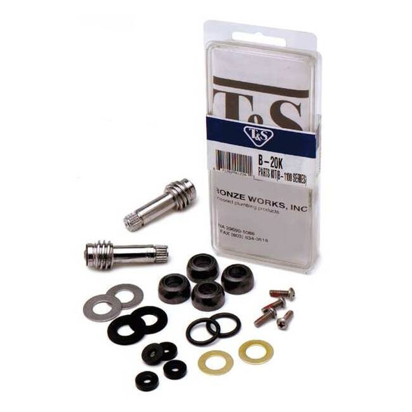T&s Brass Workboard Parts Kit,Fits T&S Brass B-20K