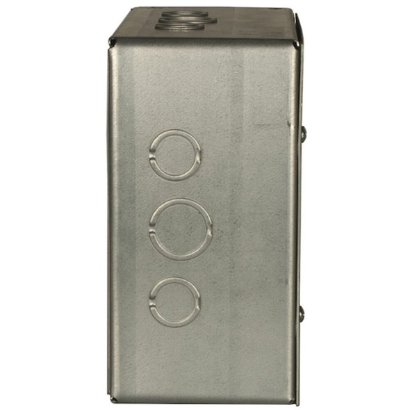 Captive Screws Electrical Enclosures, 10 in H, 4 in D, 8 in W, 1, Steel  SC081004G