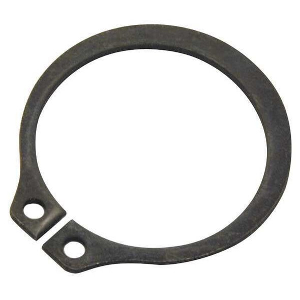 External Retaining Ring, Steel, Black Phosphate Finish, 100 PK