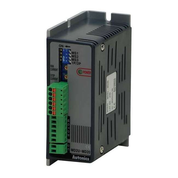 Autonics Stepping Motor Driver, 2-Ph, 24-35VDC, 2.0A MD2U-MD20
