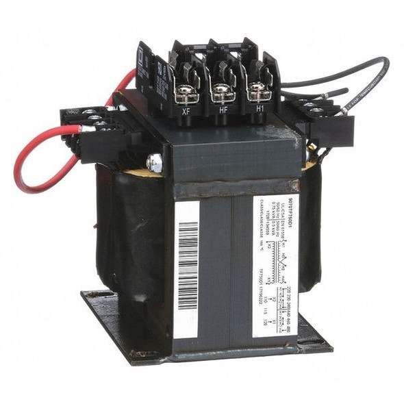 Control Transformer, 750 VA, Not Rated, 120V AC, 240/480V AC
