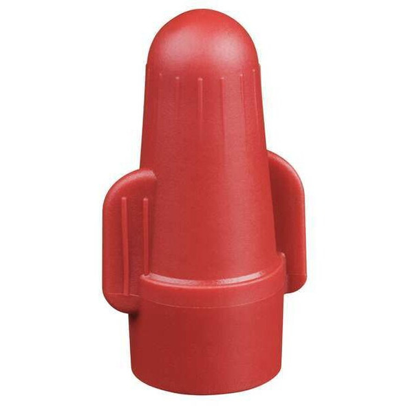 Twist-On Wire Connector, 8 AWG Max, Red, Polyamide Insulation, 600 V, 500 PK