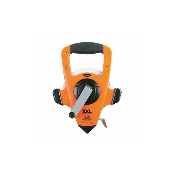 Keson Long Tape Measure,3/8 In x 100 ft,Orange NRS10100H Keson Long Tape Measure,3/8 In x 100 ft,Orange NRS10100H