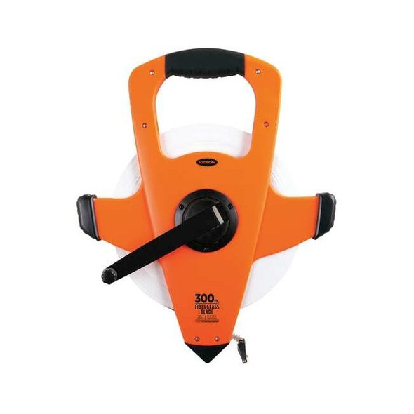 Keson 300 ft Engineer's Tape Measure, 1/2 in Blade OTRS1810300E