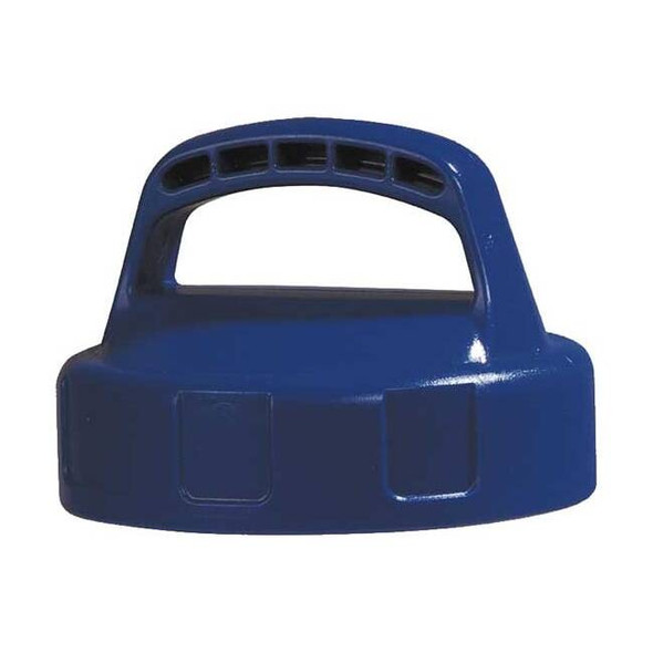 Oil Safe Storage Lid,Blue,Plastic,4 in H 100102