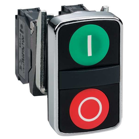 Non-Illuminated Multihead Operator, 22 mm, Rectangular