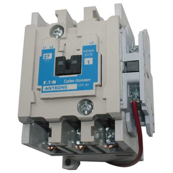 Eaton Cutler-Hammer Auxiliary Contacts,1NO,Side Mnt,Size00-2 C320KGS1