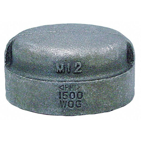 Anvil Cap Cap, 1/2" Pipe, FNPT, Malleable Iron, Class 3000 0318901303