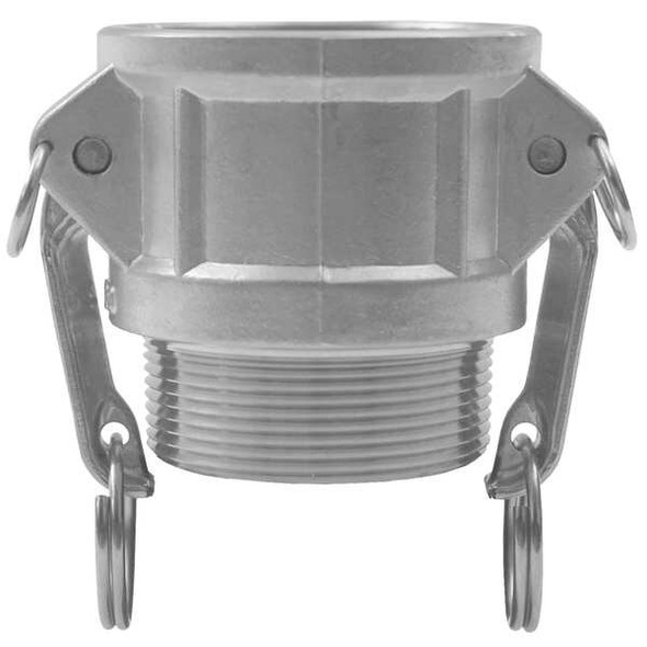 Dixon Coupler, 4In, 100psi, Female Coupler x MNPT G400-B-BR