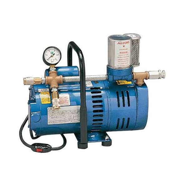 Allegro Industries Ambient Air Pump,Blue,13,3/4 hp 9821 OBAC