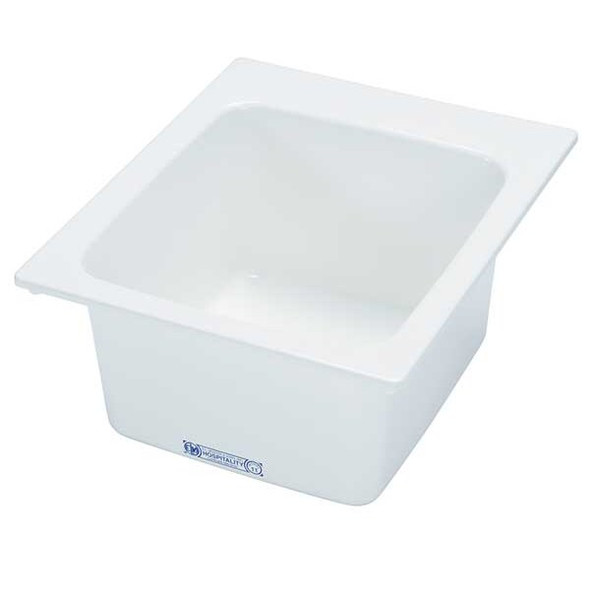 Mustee Utility Sink 14 in x 15 in, 1, Counter Top, Fiberglass 11
