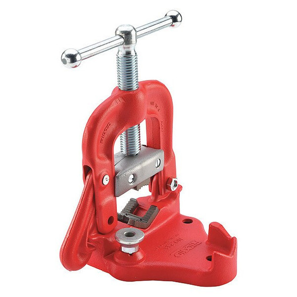 Ridgid Bench Yoke Vise,1/8-3 In. Cap,12-1/2 H 40090