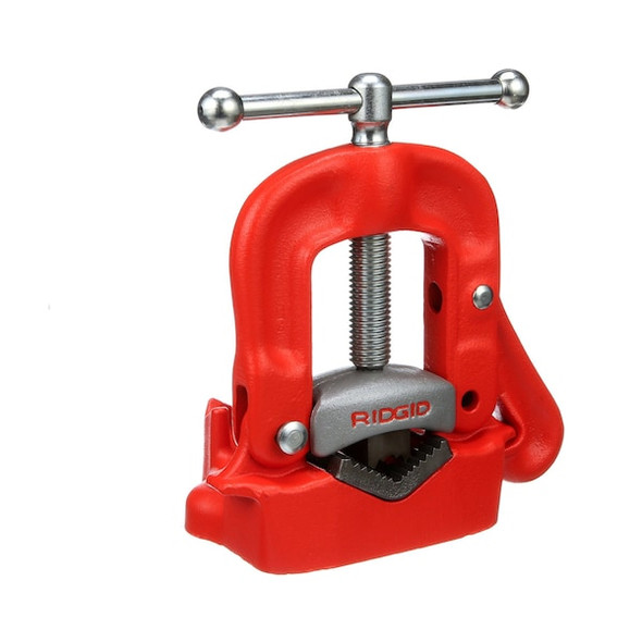 Ridgid Bench Yoke Vise,1/8-3 In. Cap,12-1/2 H 40090