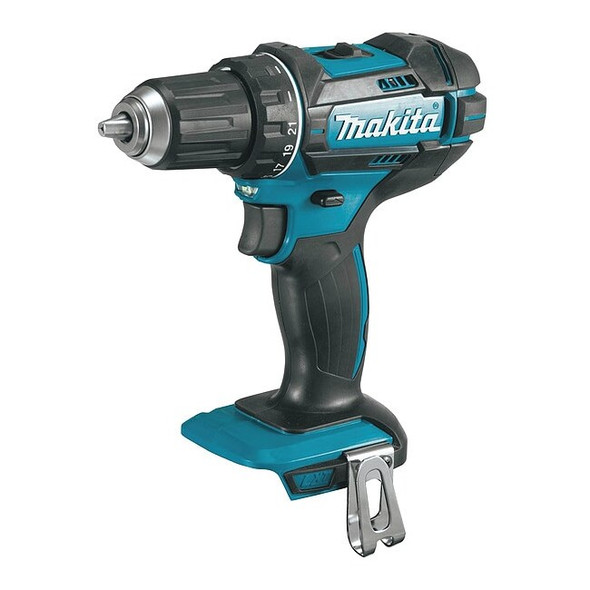 Makita 18V LXT Drill, 1/2 in, 18 V DC, Bare Tool Cordless Drill XFD10Z