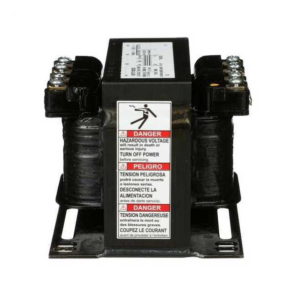 Control Transformer, 100 VA, Not Rated, 120V AC, 208/240/480V AC