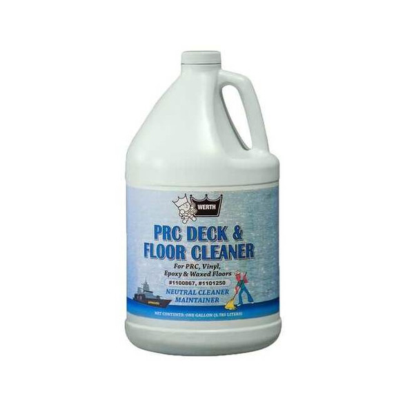 Werth Sanitary Supply Neutral FloorCleaner,Liquid,1gal,Jug,PK4 1100867