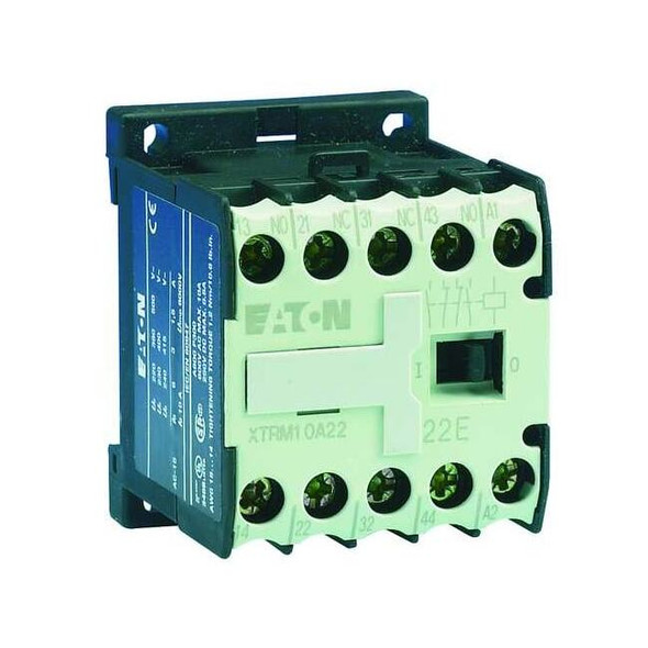 Eaton IEC Mini Control Relay,4NO,24VDC,10A XTRM10A40TD