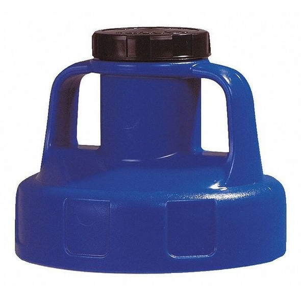 Oil Safe Utility Lid,Blue,Plastic,4 3/4 in H 100202