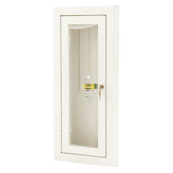 Loma Fire Extinguisher Cabinet, Semi Recessed, 26 3/4 in Height, 10 lb 7322-BB