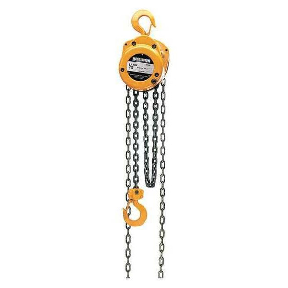 Harrington Manual Chain Hoist,1000 lb.,Lift 20 ft. CF005-20