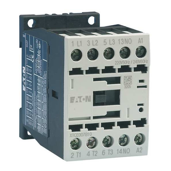 Eaton IEC Magnetic Contactor, 1NO, 24V AC, 3 P, Non-Reversing, Screw XTCE012B10T