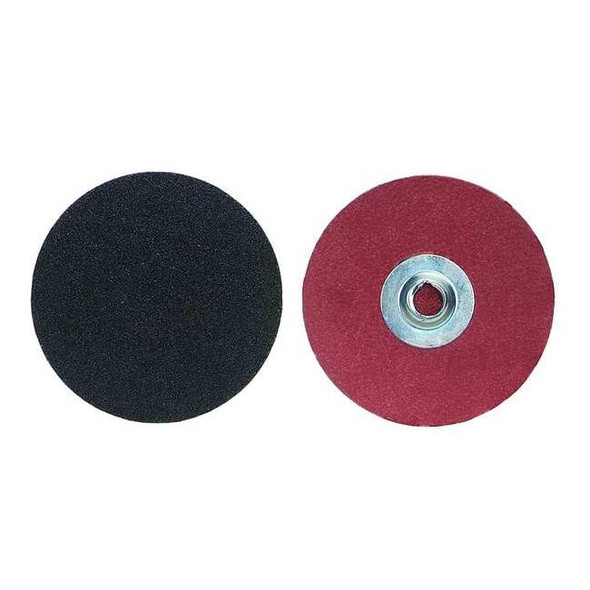 Norton Abrasives Quick Change Disc,60 Grit,3 in.,PK50 66623319024