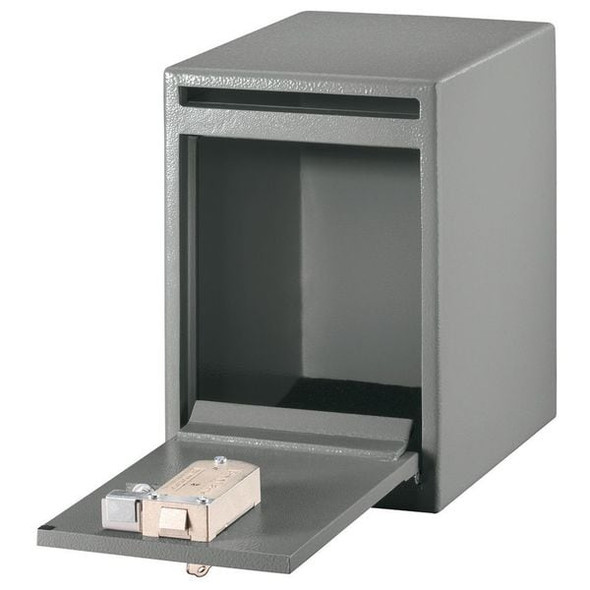 Sentry Safe Drop Slot Depository Safe with Dual Keyed 29 lb, 0.39 cu ft, Solid Steel UC-039K