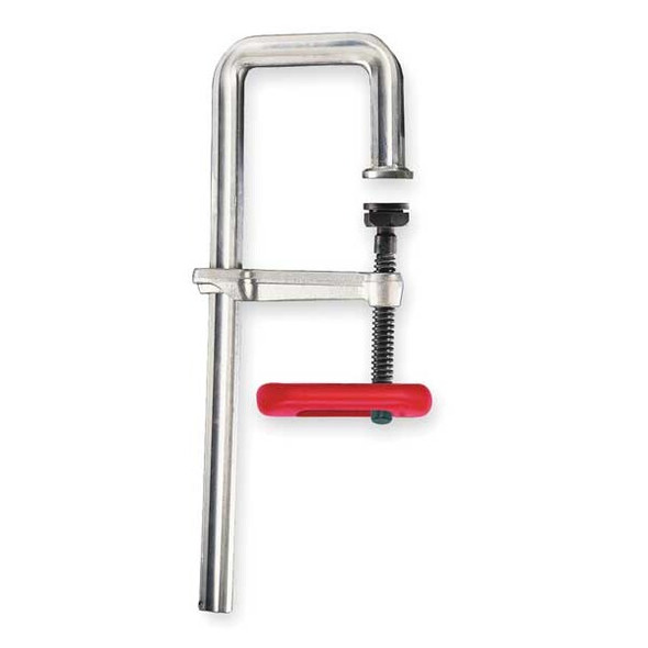 Bessey 10 in Bar Clamp, Plastic, Steel Handle and 4 3/4 in Throat Depth J18-8