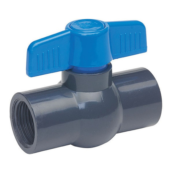Manufacturer Varies 1-1/4" FNPT PVC Ball Valve Inline 107-136-NPG