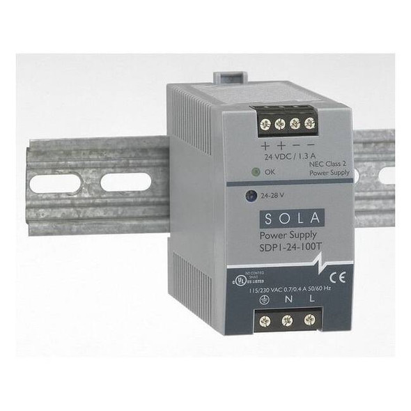 Solahd DC Power Supply, 85/264V AC, 48/56V DC, 50 W, 1 A, DIN Rail SDP148100T