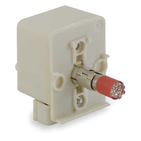 Schneider Electric Lamp Module, 30mm, 120VAC/VDC, Red, LED 9001KM38LR