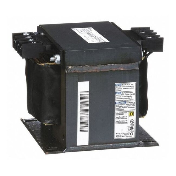 Square D Control Transformer, 1 kVA, Not Rated, 120V AC, 240/480V AC 9070T1000D1