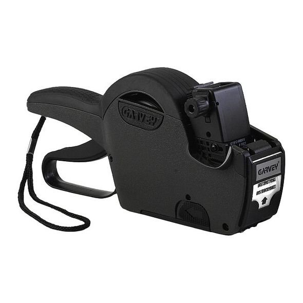 Garvey Pricing Labeler,1-Line,8 Char,Blk 90976