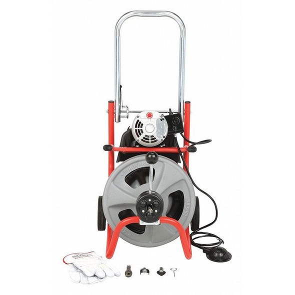 Ridgid Drain Cleaning Machine,Corded,165 RPM 27008 Ridgid Drain Cleaning Machine,Corded,165 RPM 27008