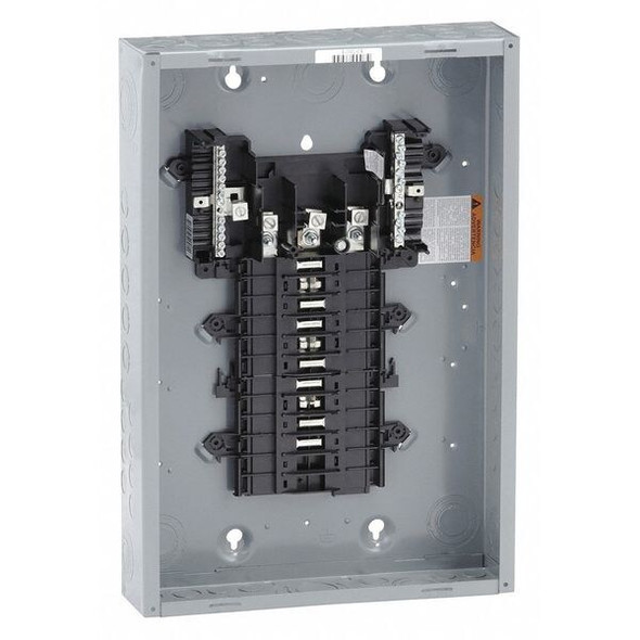 Square D Load Center,125A,Lug,3 Phase,20 Spaces QO320L125G
