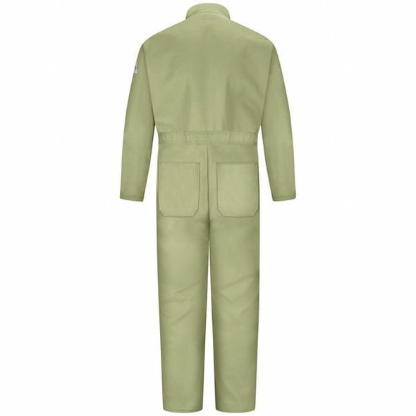 Bulwark Coverall, 11 cal/sq cm ATPV, 3XL, 30 in Inseam, Excel FR(TM), Zipper CEC2KH RG 56