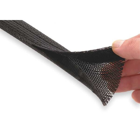 Techflex Sleeving,0.750 In.,25 ft.,Black FWN0.75BK25