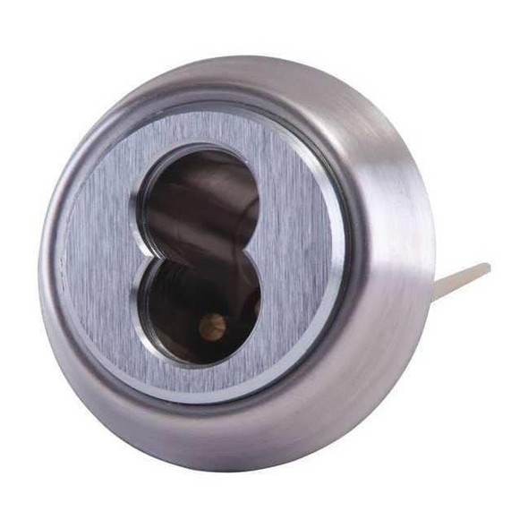 Best Lockset Cylinder, Satin Chrome, 6 Pins to 7 Pins 12E72-S2RP626
