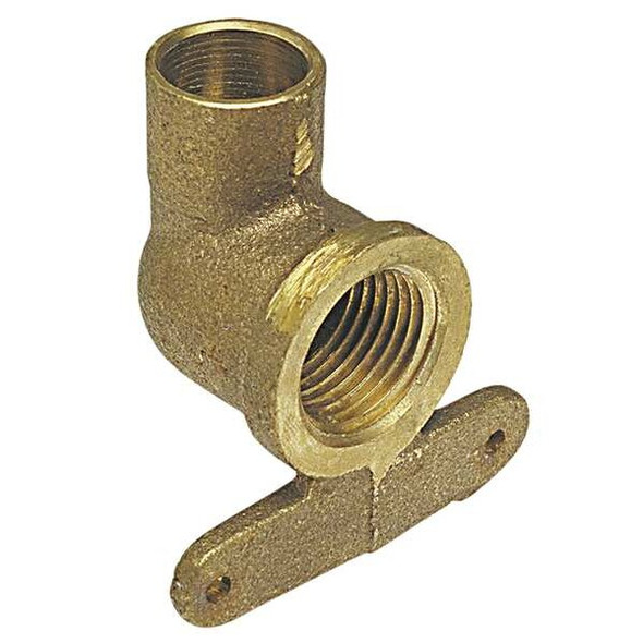 Nibco Elbow,90 Deg,LL Cast BRZ,1/2",CxFNPT 70735ALF-12