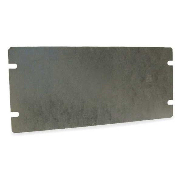 Raco Box Cover, Square Box Type, 5 Gang, Galvanized Steel, Blank Cover Type 847