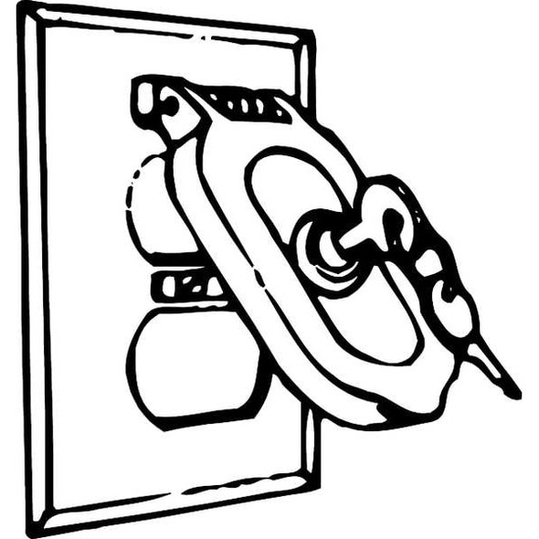 Bell Outdoor Weatherproof Cover, Single Gang Box Type, 1 Gang, Flip/Snap Cover Type 5027-0