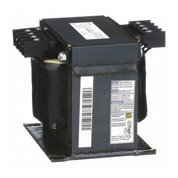 Square D Control Transformer, 750 VA, Not Rated, 120V AC, 240/480V AC 9070T750D1