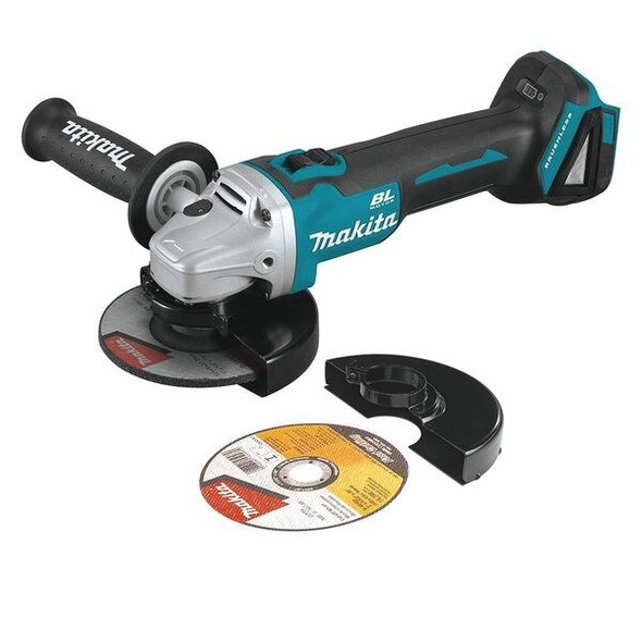 Makita 18V LXT Brushless 4-1/2" / 5" Cut-Off/Angle Grinder, Slide, Brake XAG09Z