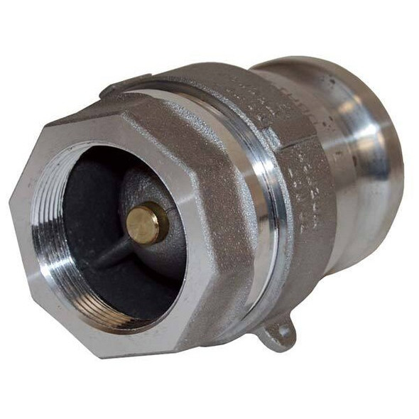 Dixon Cam and Groove Adapter,2",Alum, Zinc DBA11-150