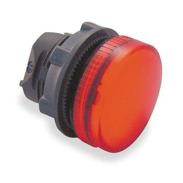 Schneider Electric Pilot Light Head,Red,22mm ZB5AV04