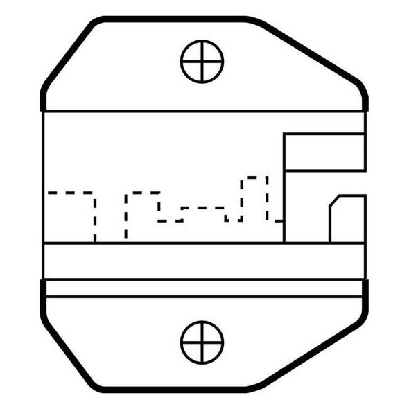 Ideal Crimping Die,Connector Type RJ-45 30-559