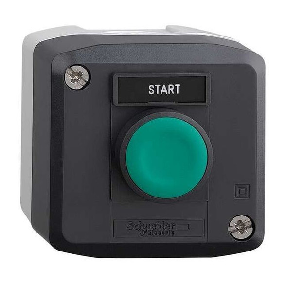 Schneider Electric ControlStation,Feed-Thru,PushButton,Grn XALD101H29H7