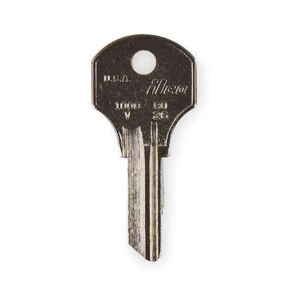 Kaba Ilco Key Blank,Brass,CCL,Pins 6,PK10 1000V-CO26
