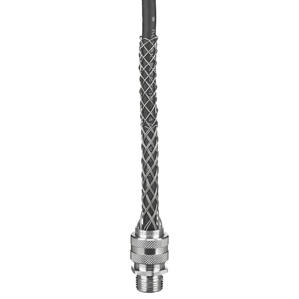 Hubbell Wiring Device-Kellems Connector,Alum,L - Strain Relief 5.88in 074-01-1249