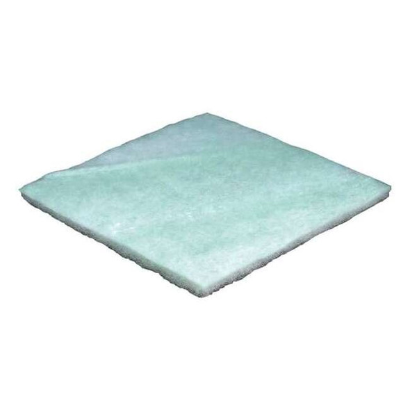 Binks AirFilterPad,20inH,20inW,Polyester,PK25 29-3111
